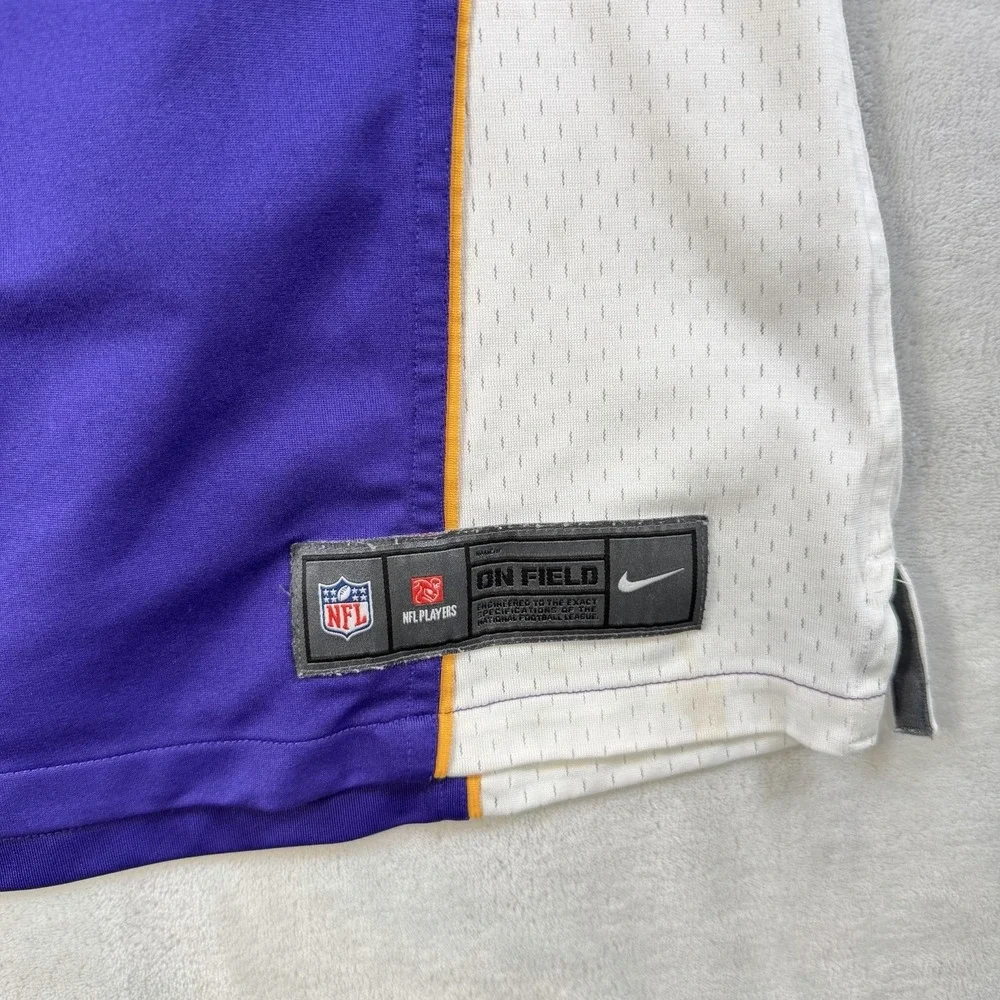 Nike Minnesota Vikings Percy Harvin #12 NFL On Field Home Jersey Women's 2XL